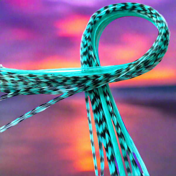 Aqua Hair Feathers X XL XXL