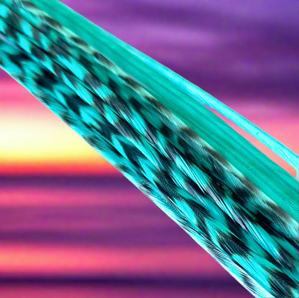 Aqua Hair Feathers X XL XXL