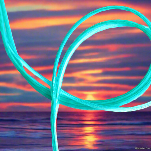 Aqua Hair Feathers X XL XXL