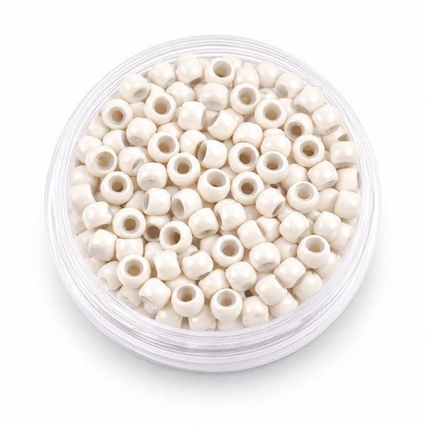 3mm nano hair extension beads silicone lined platinum blonde #60