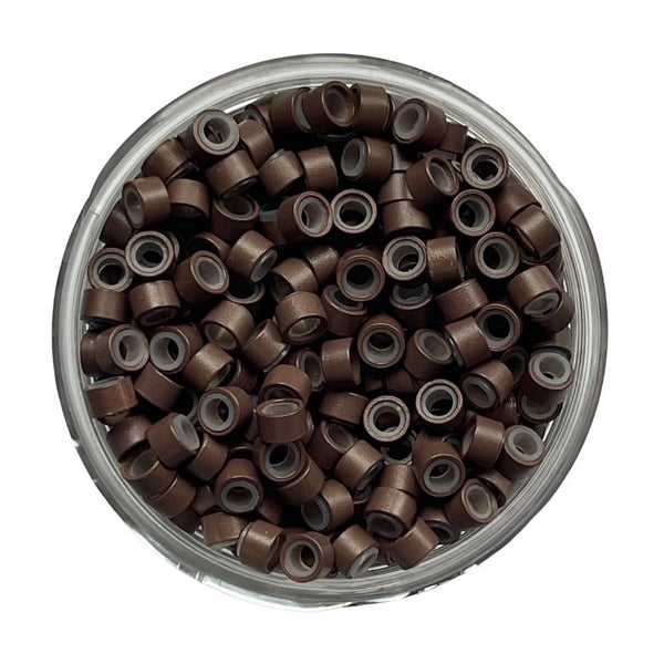 Brown Hair Extension rings 5mm