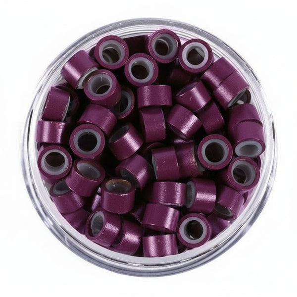 Burgundy #15 5mm Microbeads 