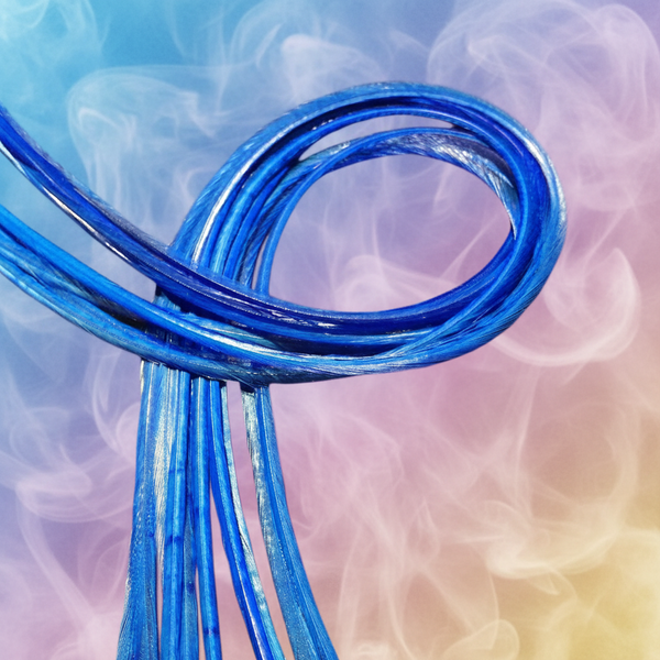 Electric Blue Feathers