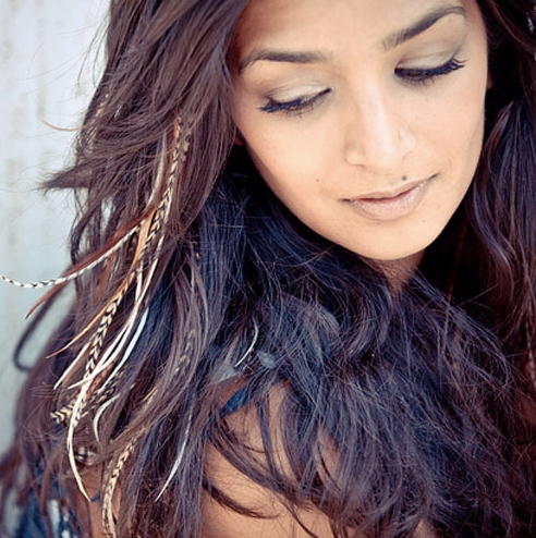 12pc Natural Feather Extensions – Mixed Lengths reg width