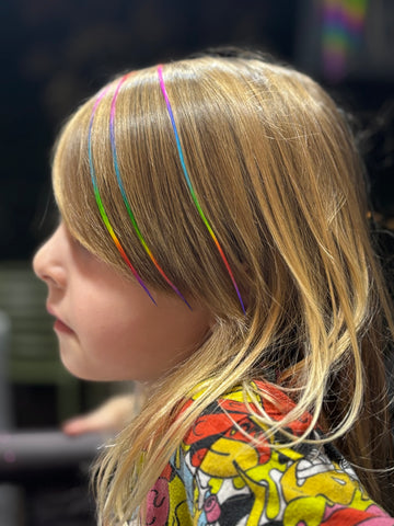 Rainbow Solid Feathers – 4pc Pack (Standard Length)
