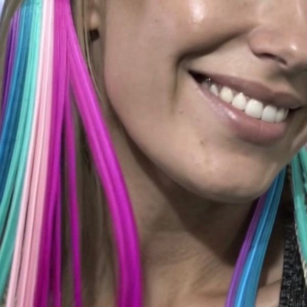 Magenta Pink Feathers