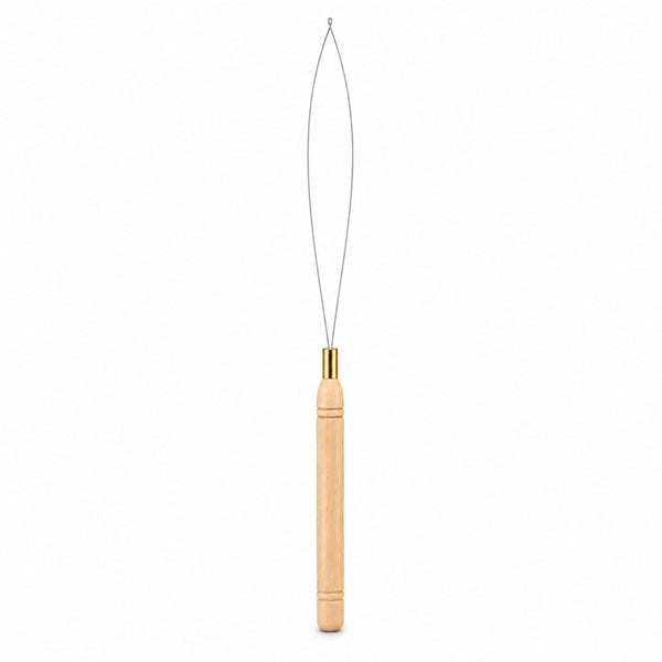 Hair Extension loop tool threader on a white background