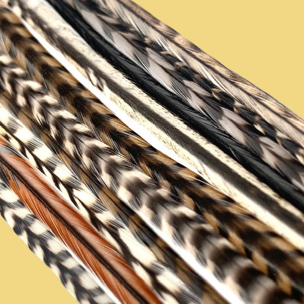 Hair Feathers Naturals Mix